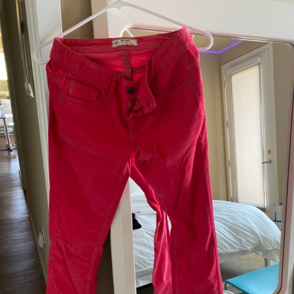 Free People corduroy jeans